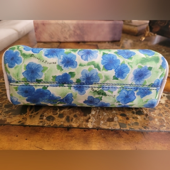 Dooney & Bourke Floral Blue and Green Women's Bag - Picture 5 of 10